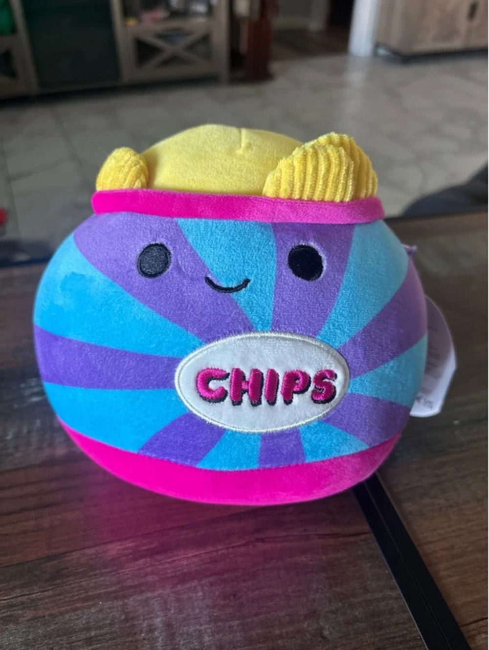 7 in. Squishmallow NWT Patricia Potato Chips